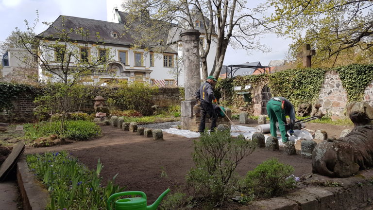 Unser Zollgarten macht Fortschritte! - Verein für Geschichte und